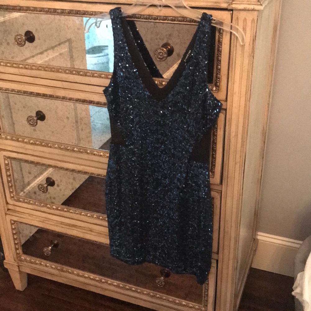 Bebe Sequin Dress